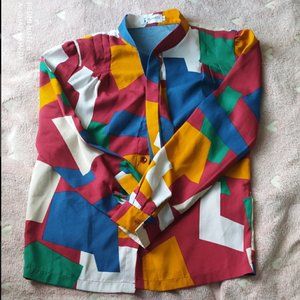 Multicoloured blouse
